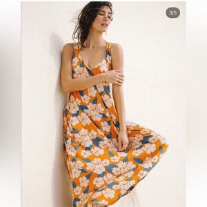 Fighting Eel Ava Sky modal primo maxi Dress small apple blossom